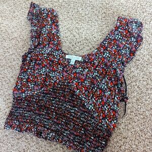 Patrons Of Peace Women's Floral Top - Multicolor